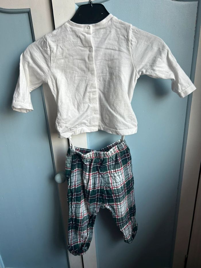 Pyjama santa club vertbaudet , 6 mois - photo numéro 5