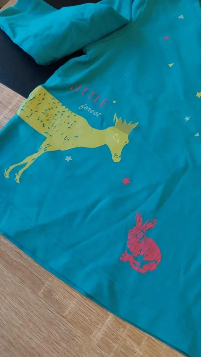 T-shirt manches longues 9 mois - photo numéro 2