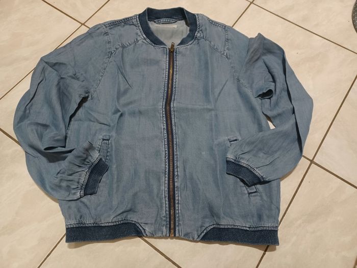 Veste en jean légère Camaïeu