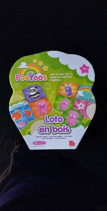 Lot en bois à,partir de 2 ans