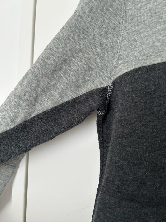 Sweat à capuche mollet brodé gris Jordan M - photo numéro 4