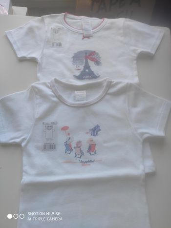 Lot de t-shirt fille