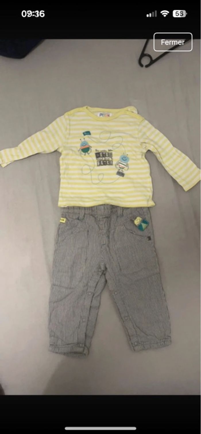 Ensemble bébé 12 mois