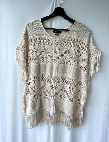 Haut crochet à franges