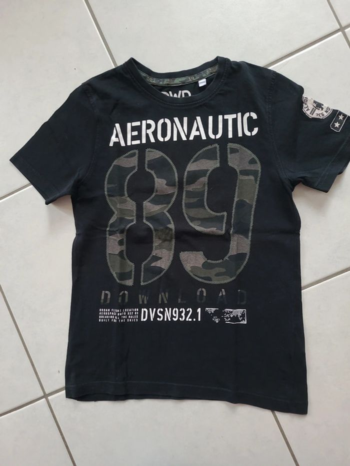 Tshirt impression devant 9/10 ans