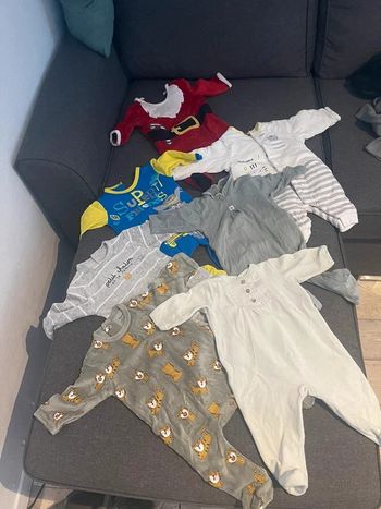 Lot de pyjamas 3 mois