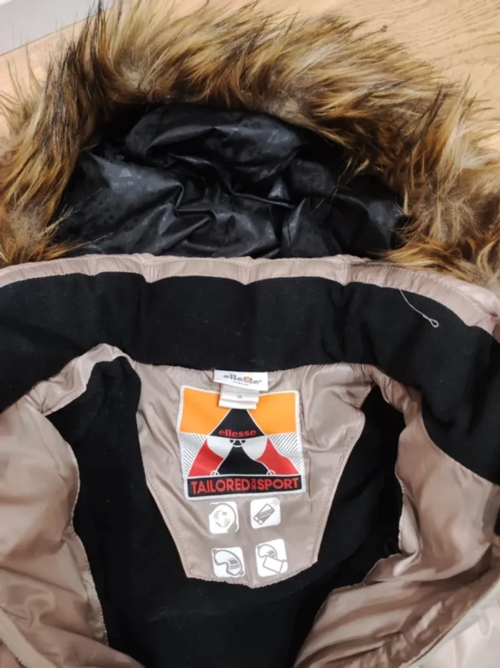 Veste de ski Ellesse - beige - 38 - très bon état - photo numéro 9