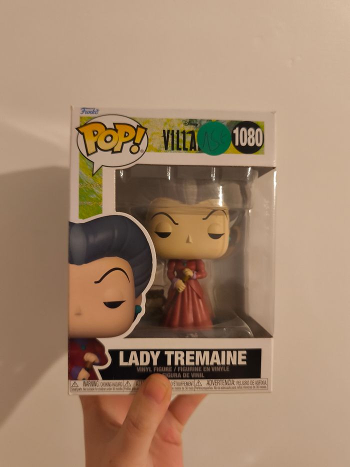 Funko pop Disney figurine lady tremaine vilains cendrillon