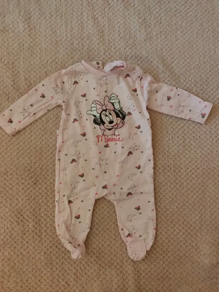 Pyjama Minnie fille 3 mois