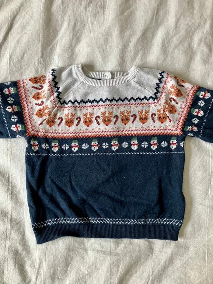 Pull de Noël bébé garçon - photo numéro 2
