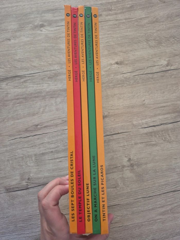 Lot de 5 bandes dessinées Tintin - photo numéro 4