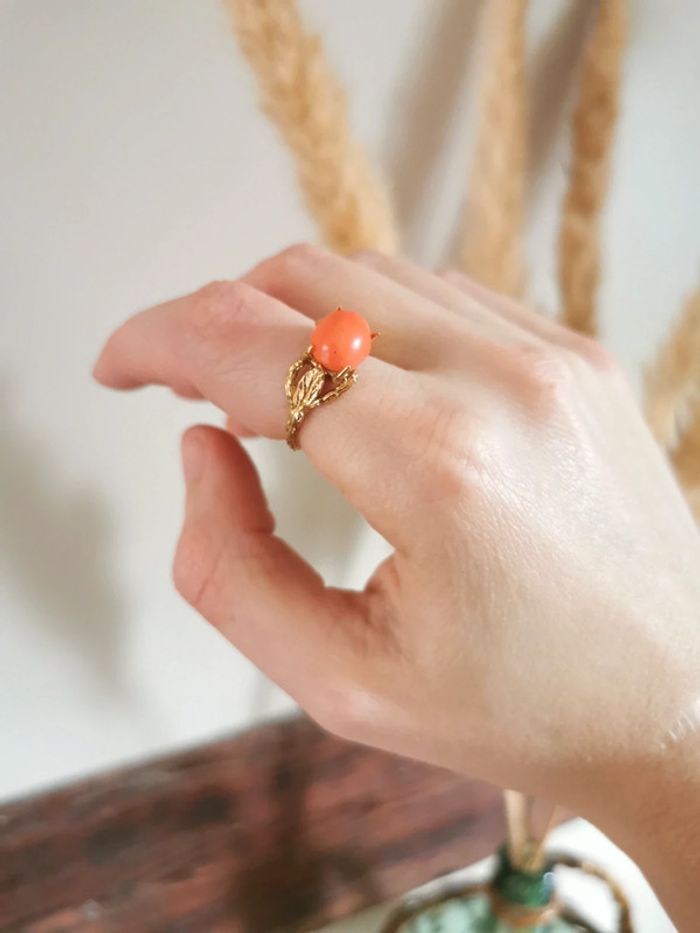 Bague dorée
