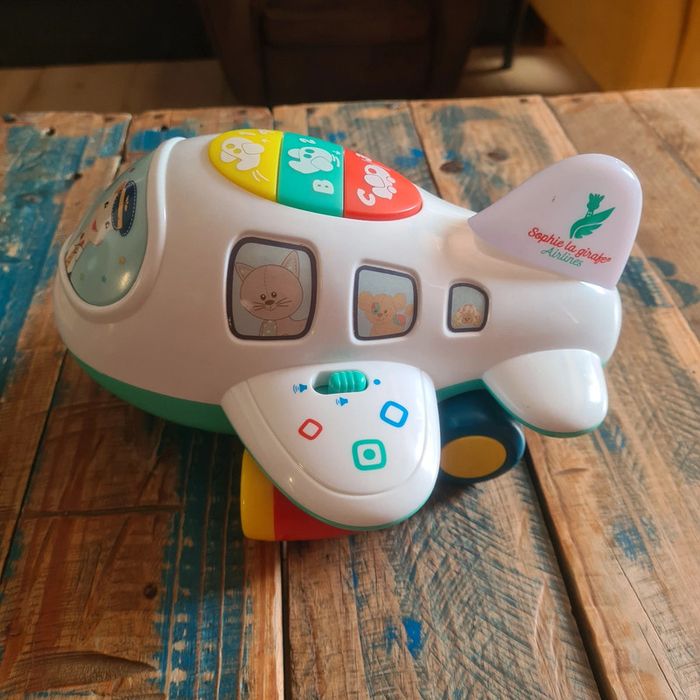Avion musical sophie la girafe - photo numéro 2