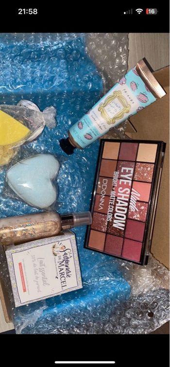 Box produits de beautés