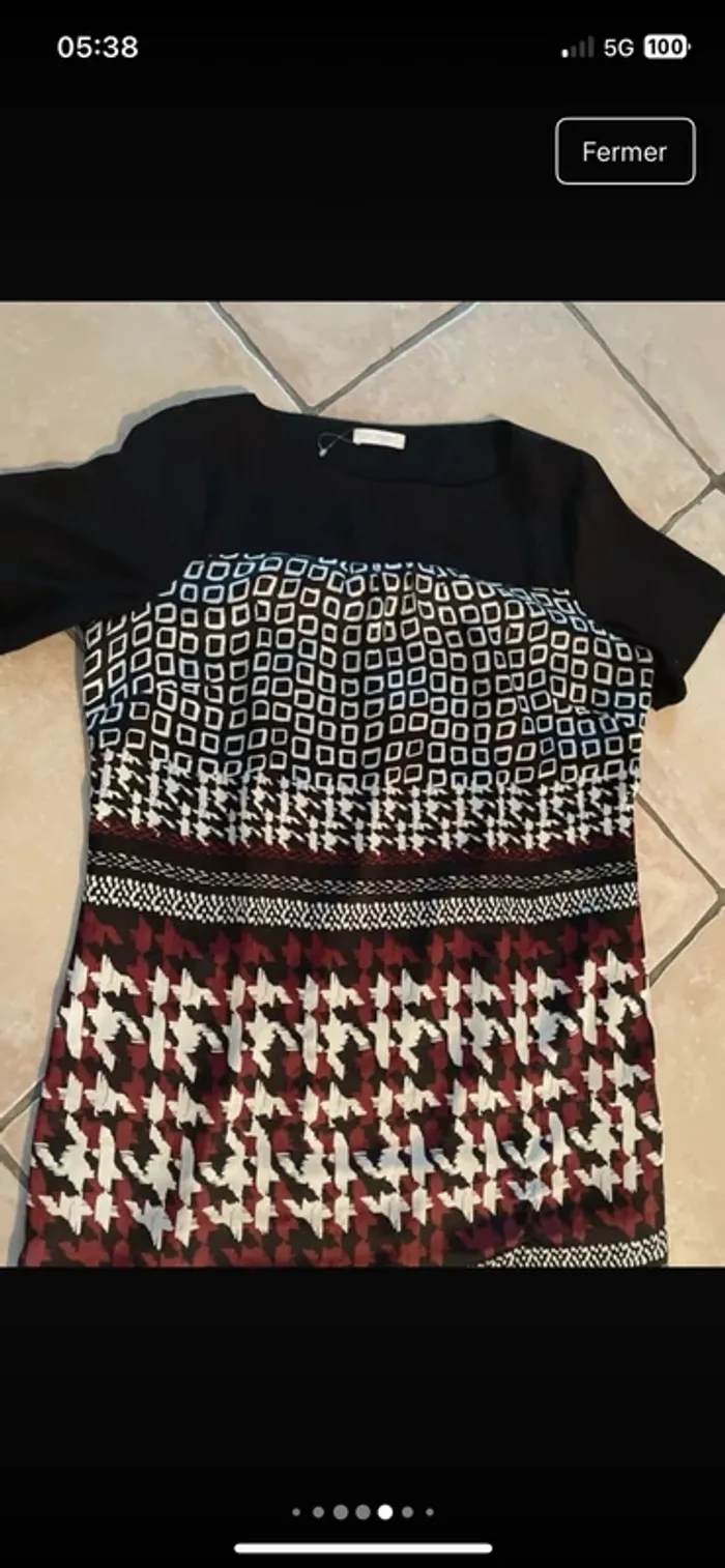 Magnifique robe casual en 42 de la boutique Promod neuve - photo numéro 8