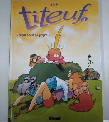 Bande dessinée Titeuf l'amour c'est pô propre