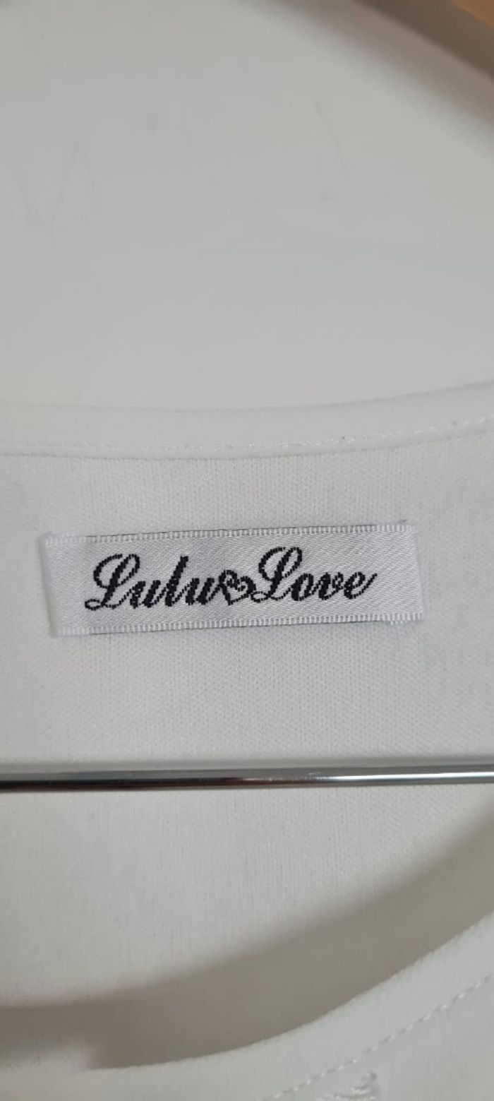 Robe blanche d'été Lulu Love - photo numéro 5