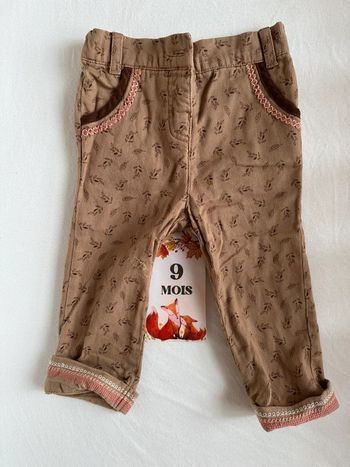 Pantalon feuillage