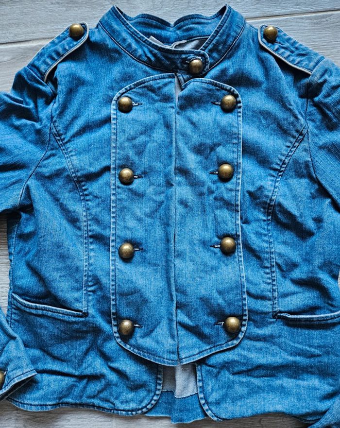 Veste en jean etam taille 42 - photo numéro 2