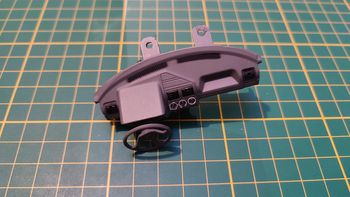 Tableau de bord pièce détachée miniature Peugeot 205 GTI 1/18 Solido #B41