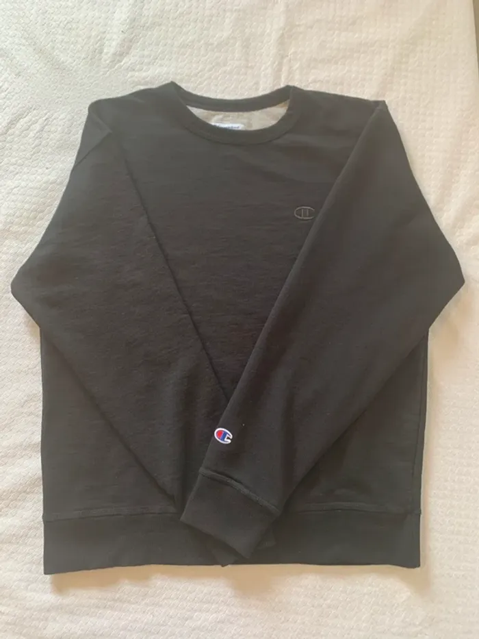 Sweat Champion Noir Classique Taille M - photo numéro 4