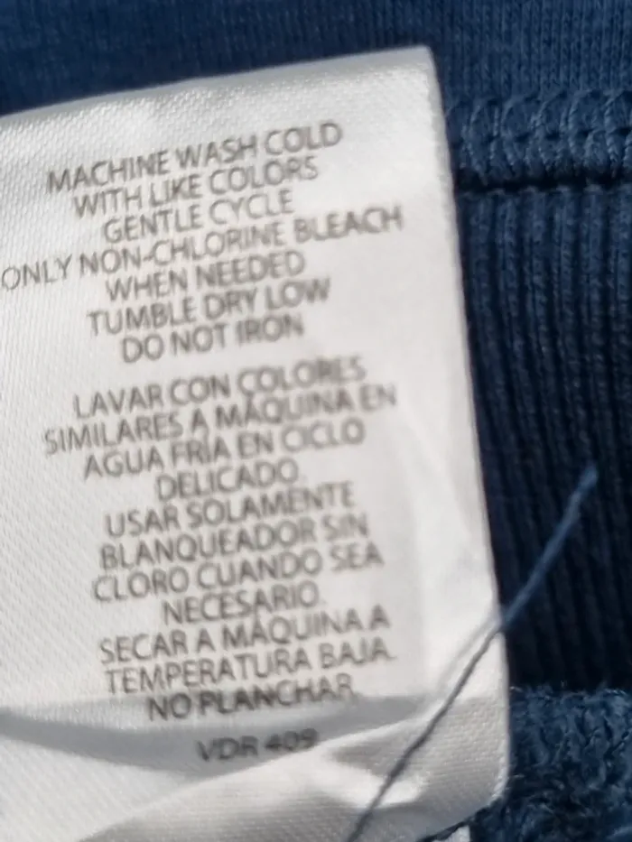 Sweat Eddie Bauer bleu marine fourré – Taille L Homme - photo numéro 7