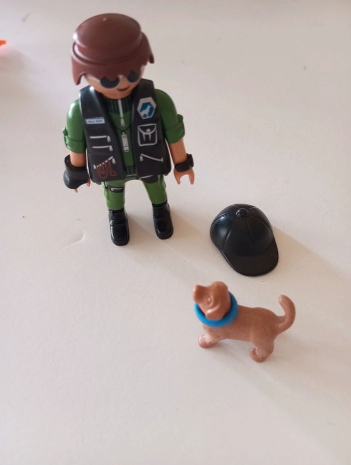 Playmobil policier maître chien - photo numéro 2