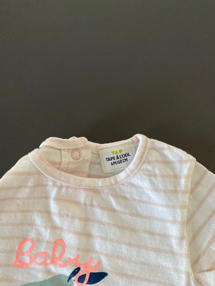 T-shirt tape à l’œil 6 mois - photo numéro 3