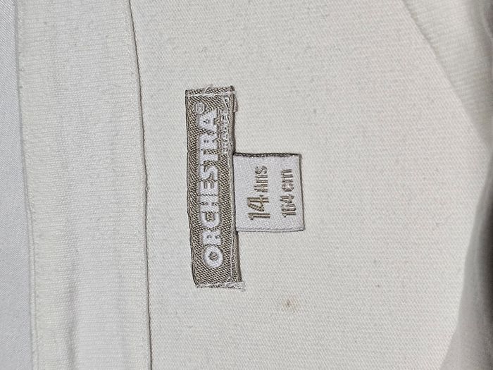 ORCHESTRA – Marinière Enfant 14 ans (164 cm) – Marine & Blanc - photo numéro 4