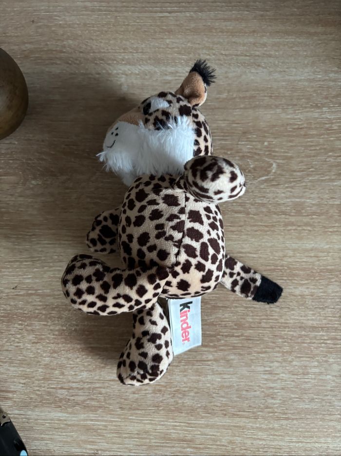 Peluche léopard kinder - photo numéro 2
