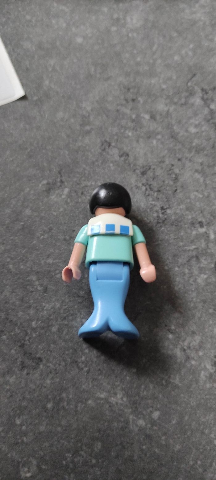 (C71) Playmobil sire ne petit garçon bleu - photo numéro 2