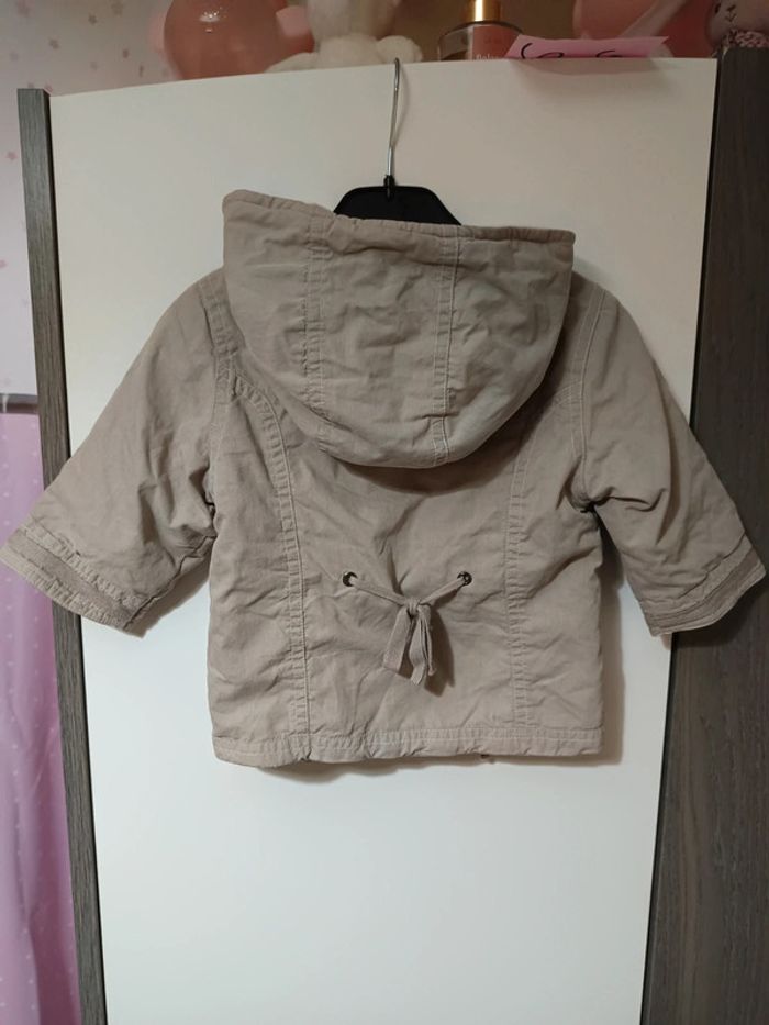 Manteau gris 6 mois - photo numéro 4