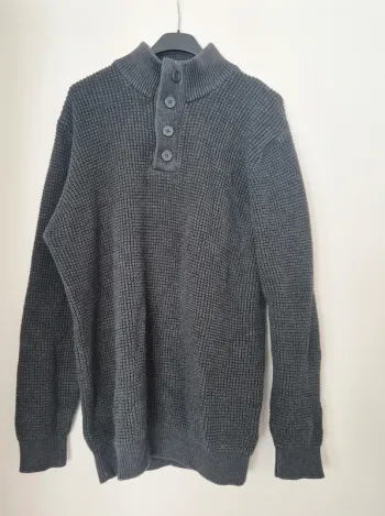 Pull fermeture bouton XXL