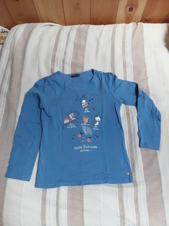 T-shirt manches longues fille 9 ans Sergent Major