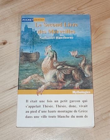 📚 Le second livre des merveilles - Nathaniel Hawthorne  - Pocket Junior 📚