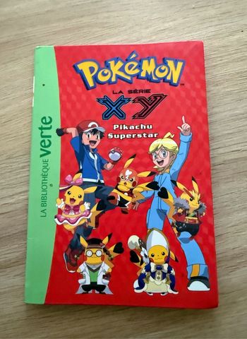 Livre Pokémon Pikachu superstar