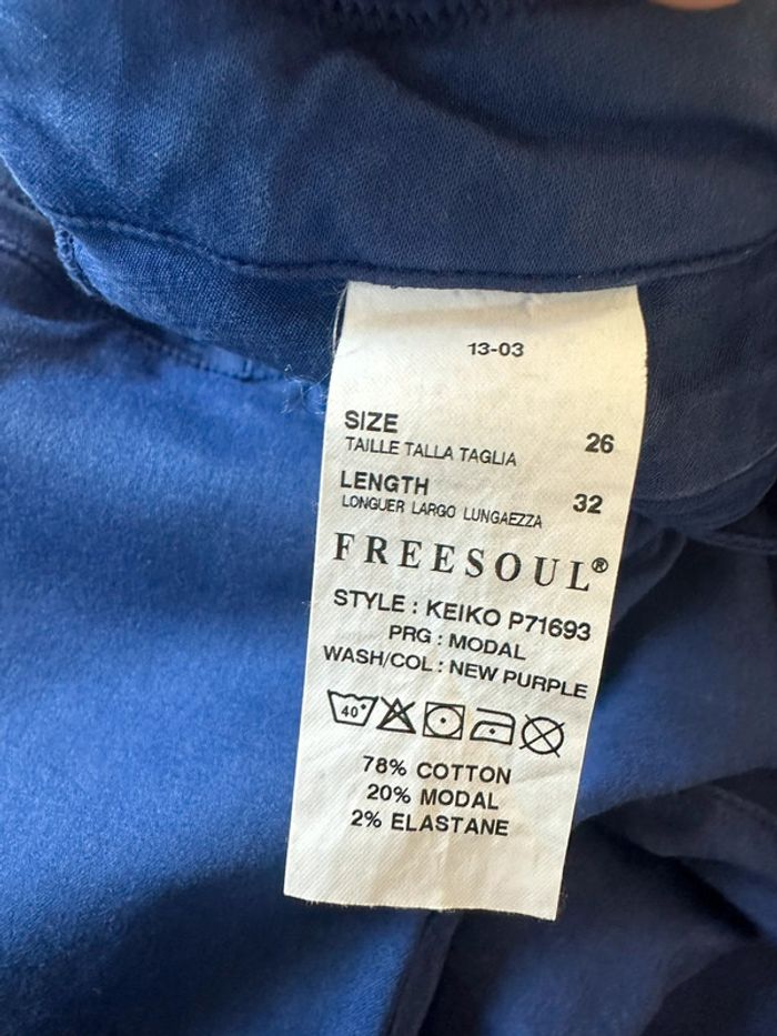 Jeans skinny Bleu Freesoul - photo numéro 4