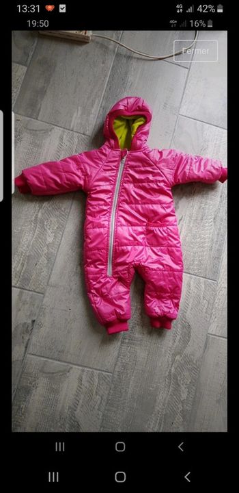 Combinaison 9 12 mois