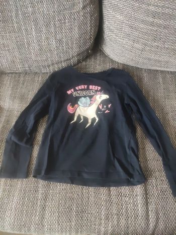 Tee shirt manches longues taille 8 ans