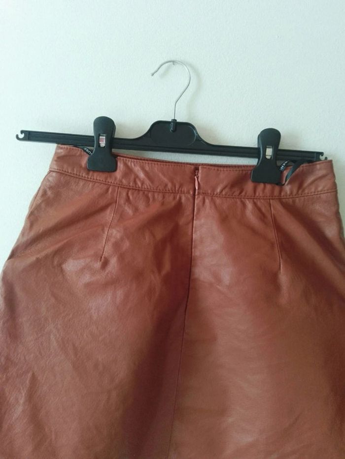 Jupe simili cuir taille 36 - photo numéro 4