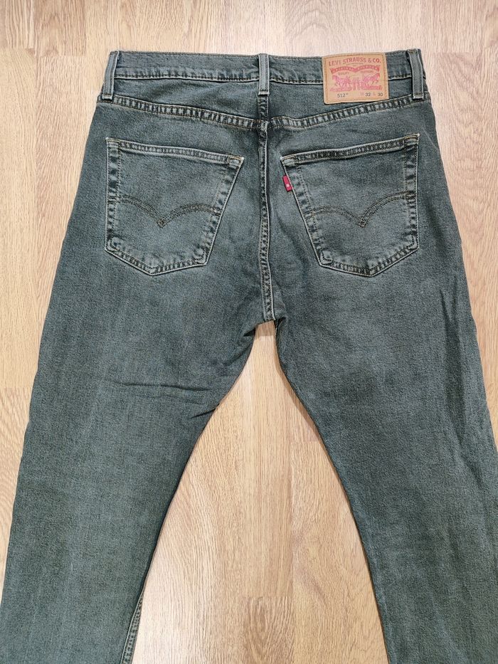 Jean's Levi's 512 gris foncé taille 42 - photo numéro 3