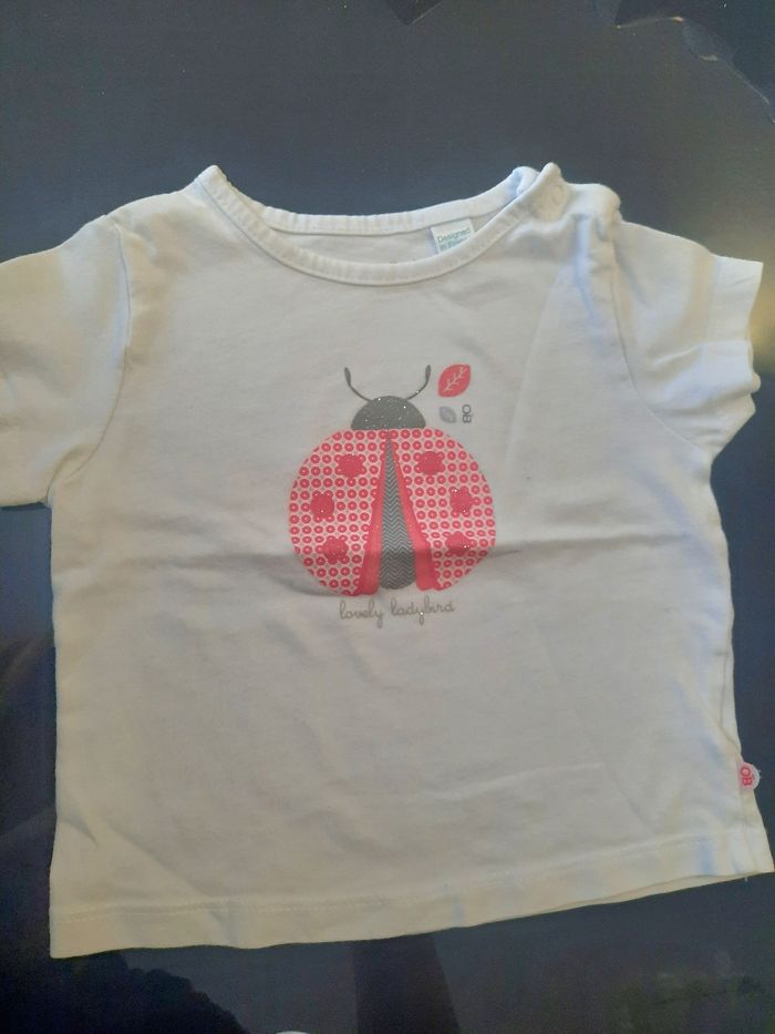 T-shirt été taille 18 mois X6 - photo numéro 4