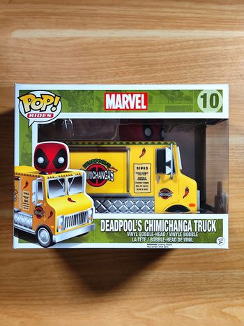 Funko Pop! Rides Deadpool's Chimichanga Truck #10 (Marvel Comics)