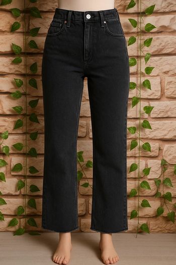 🌸Jeans Noir Jambes larges Zara Taille 32🌸