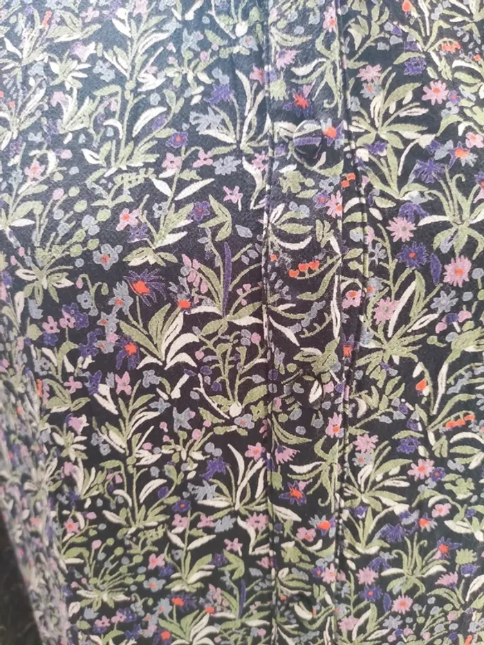 👄 chemise imprimée liberty 🌿🌸 - photo numéro 7