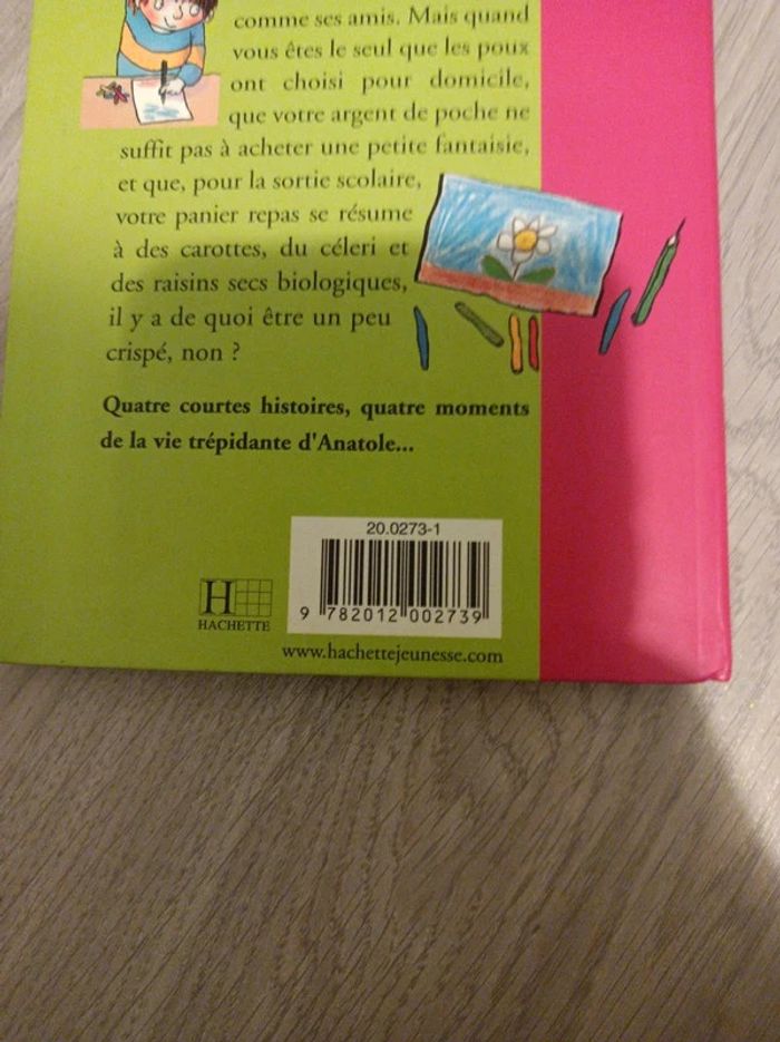 Livre La bibliothèque rose Anatole ne veut rien savoir - photo numéro 5