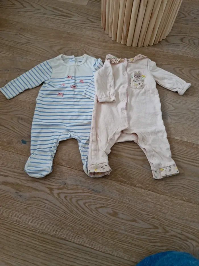 Lot de pyjama 9 mois en coton - photo numéro 4