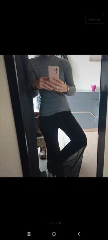 Pantalon noir chic