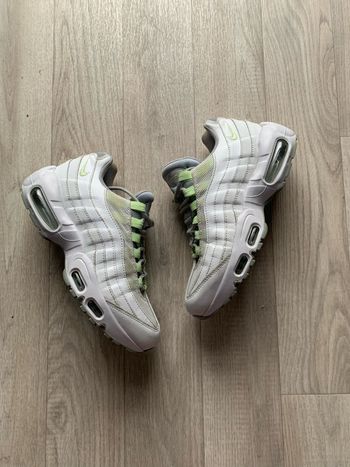 Air max 95 White néon Édition Blanc Vert Pomme 🍏