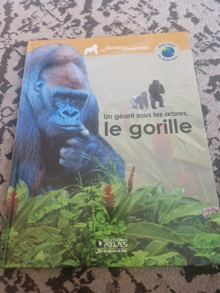 Atlas Junior des Animaux, Le Gorille, Atlas Jeunesse